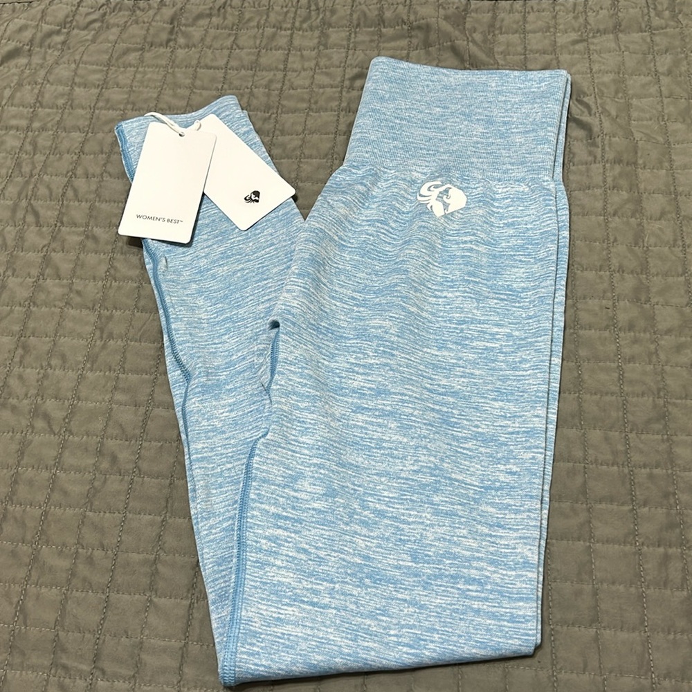 WOMENS BEST Move Seamless Legging Size L Blue Marl